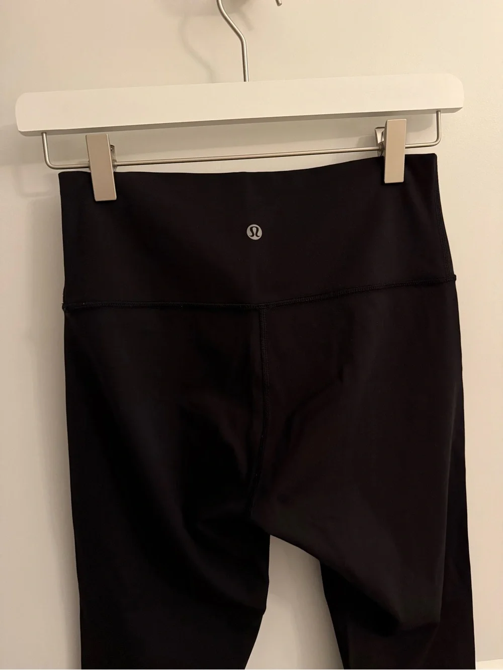 Lululemon Wunder Under Crop Solid Black Leggings